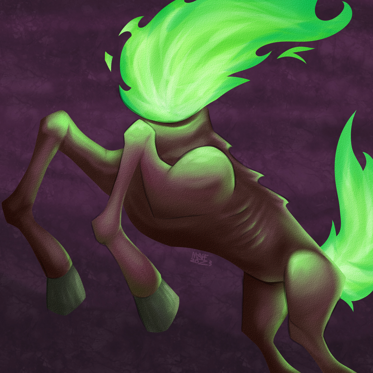 Mula-sem-cabeça | Creature design