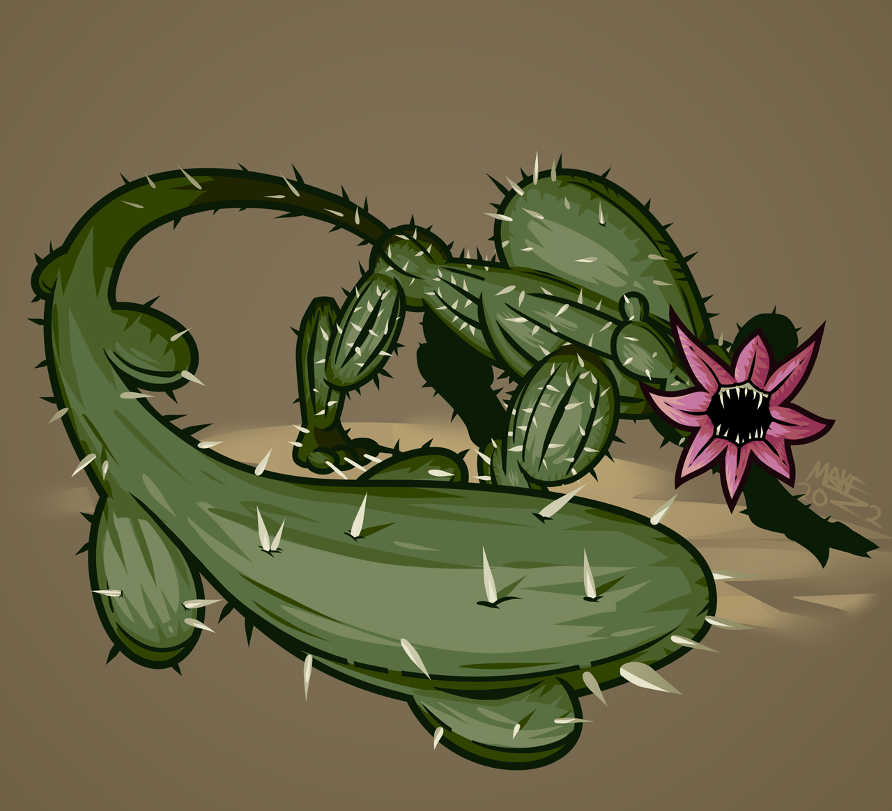 Cactus Cat | Creature design