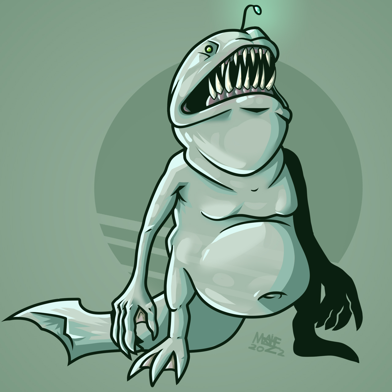 Hafmaður | Creature design