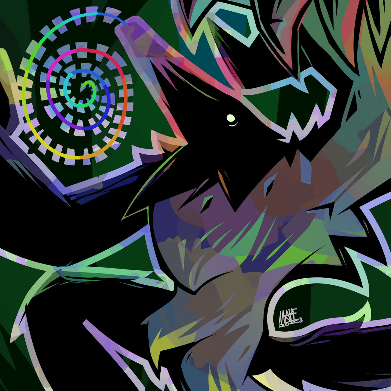 Tuttle Bottoms Monster | Creature design