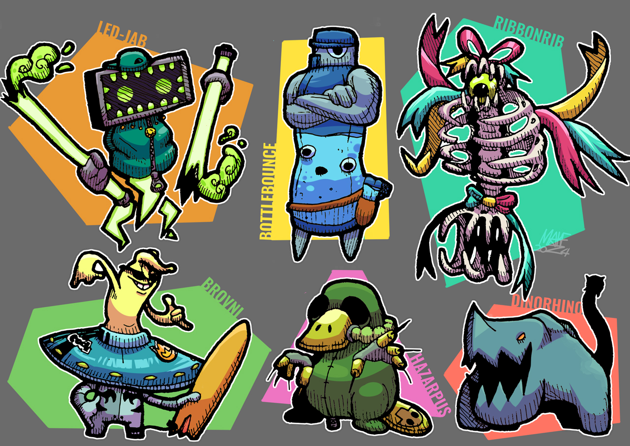 Creature pack #44 | Character design